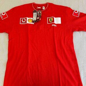 NWT Ferrari Brand by  Fila Graphic Tee-XL